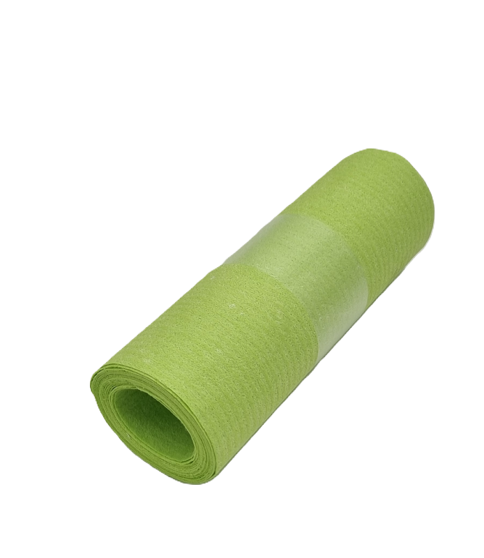 Sponge cloth household roll 1x roll (apple green) Type2