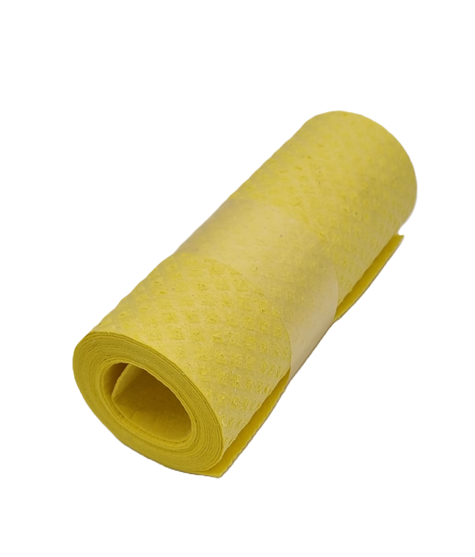 Sponge cloth household roll 1x roll (apple green) Type2