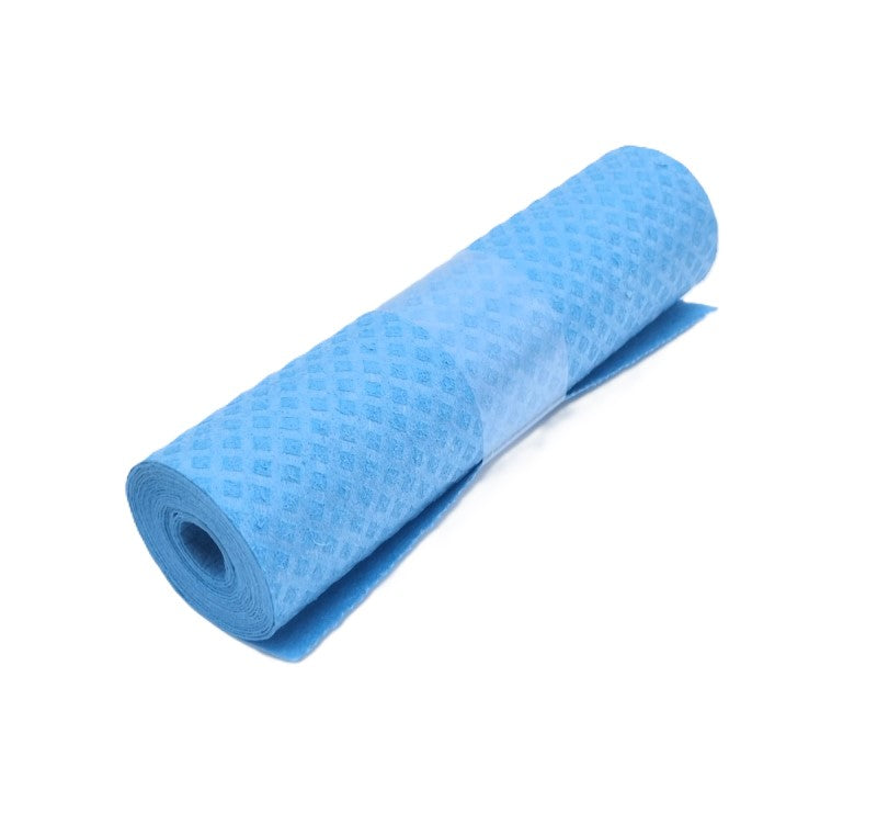 Schwammtuch-Haushaltsrolle 1x Rolle (Blau) Typ1