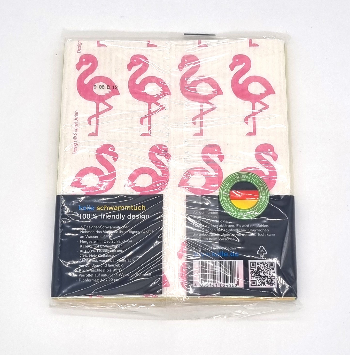 Designer sponge cloth(1x pack with 5 clothes)