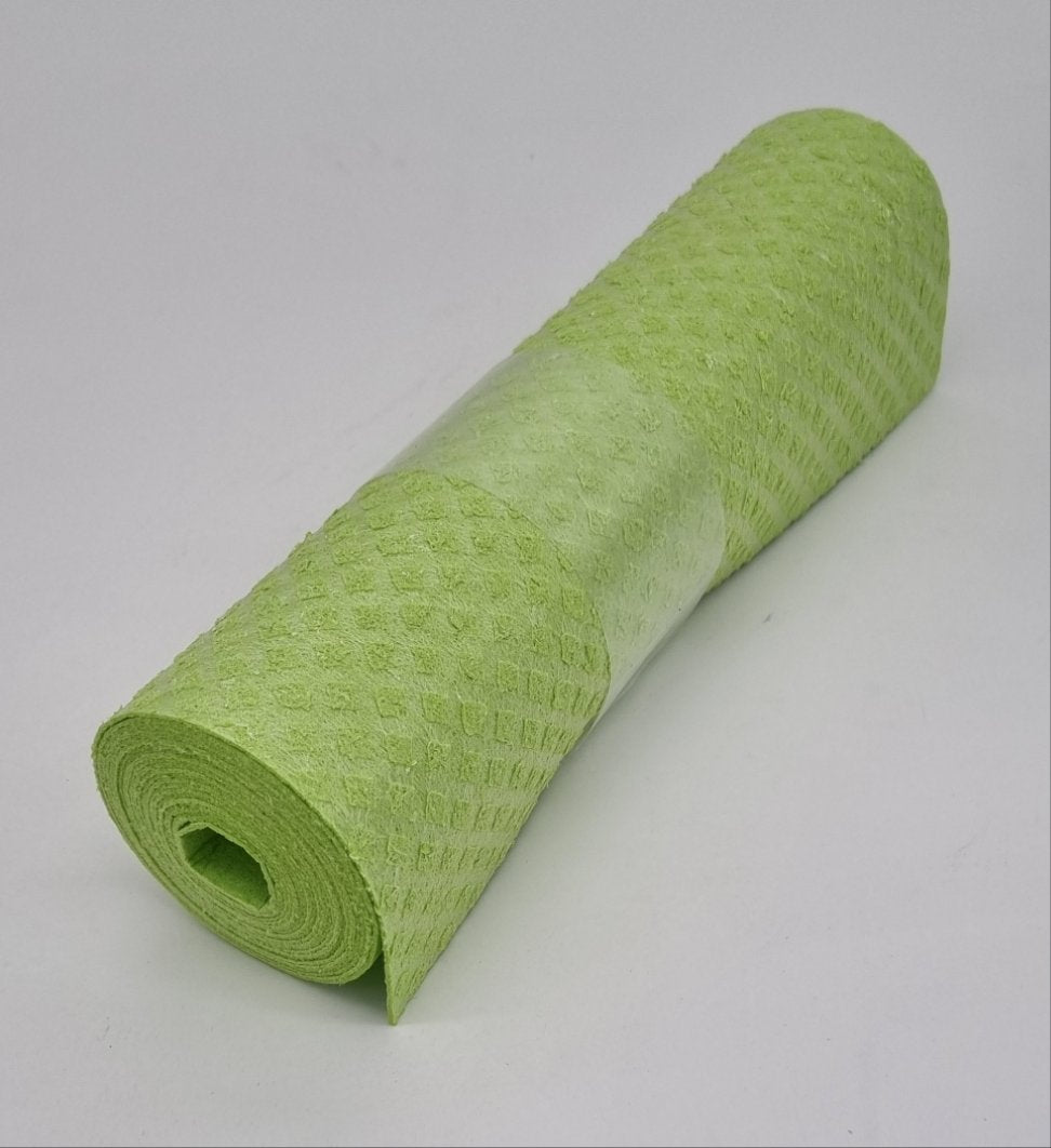 Sponge cloth household roll 1x roll (apple green) Type1